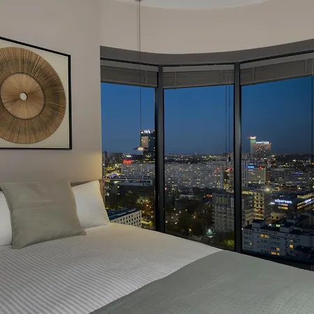 Appartement Urban Global Skyline 22nd Floor No 15 - Air Condition - Free Garage - Luxury Katowice