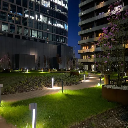 Urban Global Skyline 22nd Floor No 15 - Air Condition - Free Garage - Luxury *